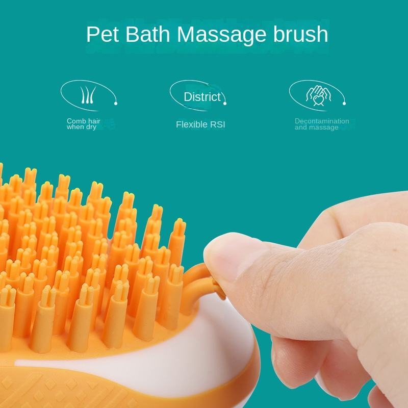 Soap-Dispensing Silicone Bath Scrubber