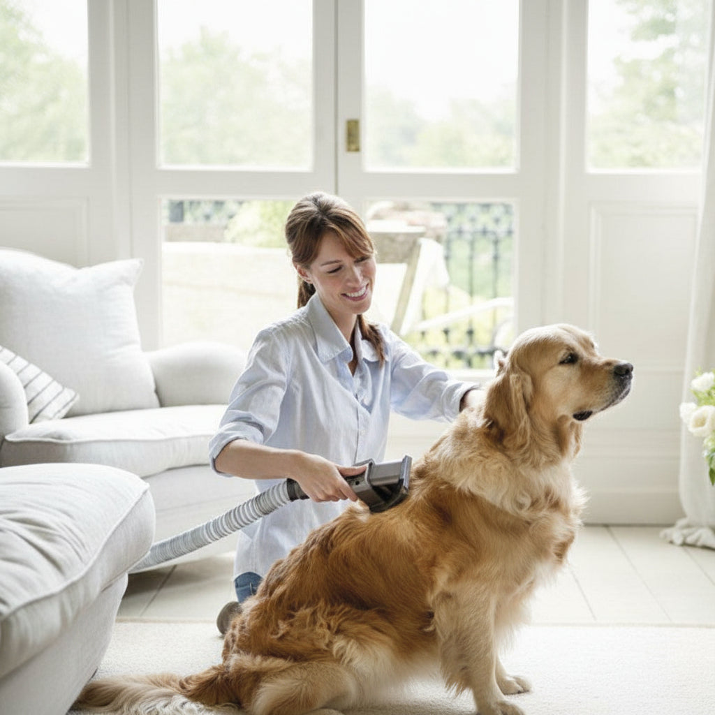 Pet Grooming Vacuum Attachment