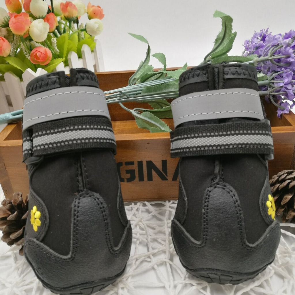 Waterproof Non-Slip Dog Shoes with Adjustable Strap