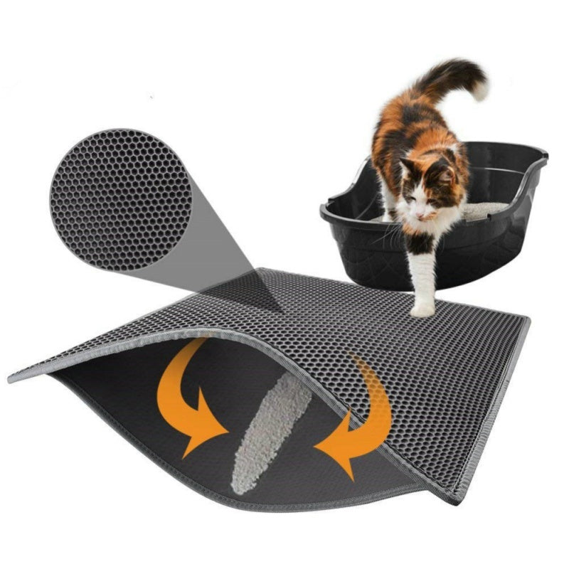 Cat Litter Mat to Trap Litter & Waste