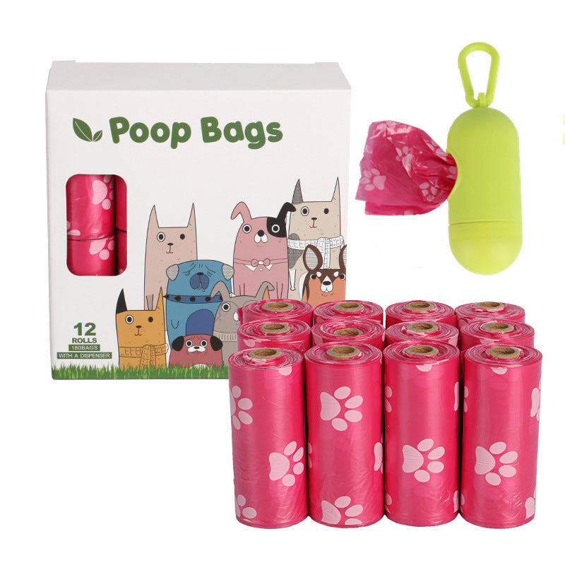 Pet Poop Bags with Dispenser