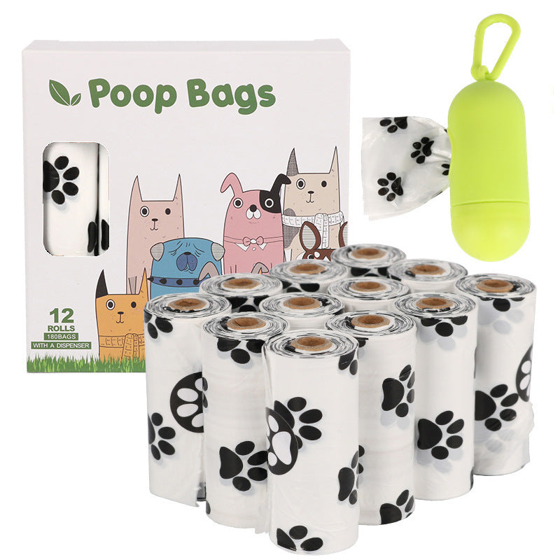 Pet Poop Bags with Dispenser