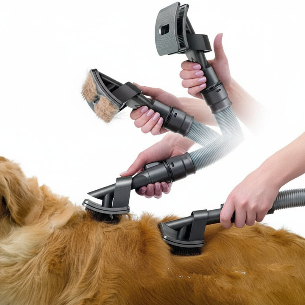 Pet Grooming Vacuum Attachment
