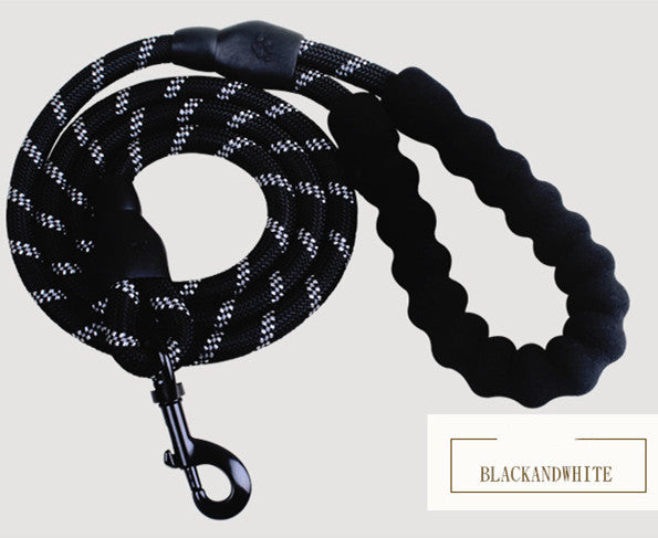 5' Reflective Nylon Rope Dog Leash